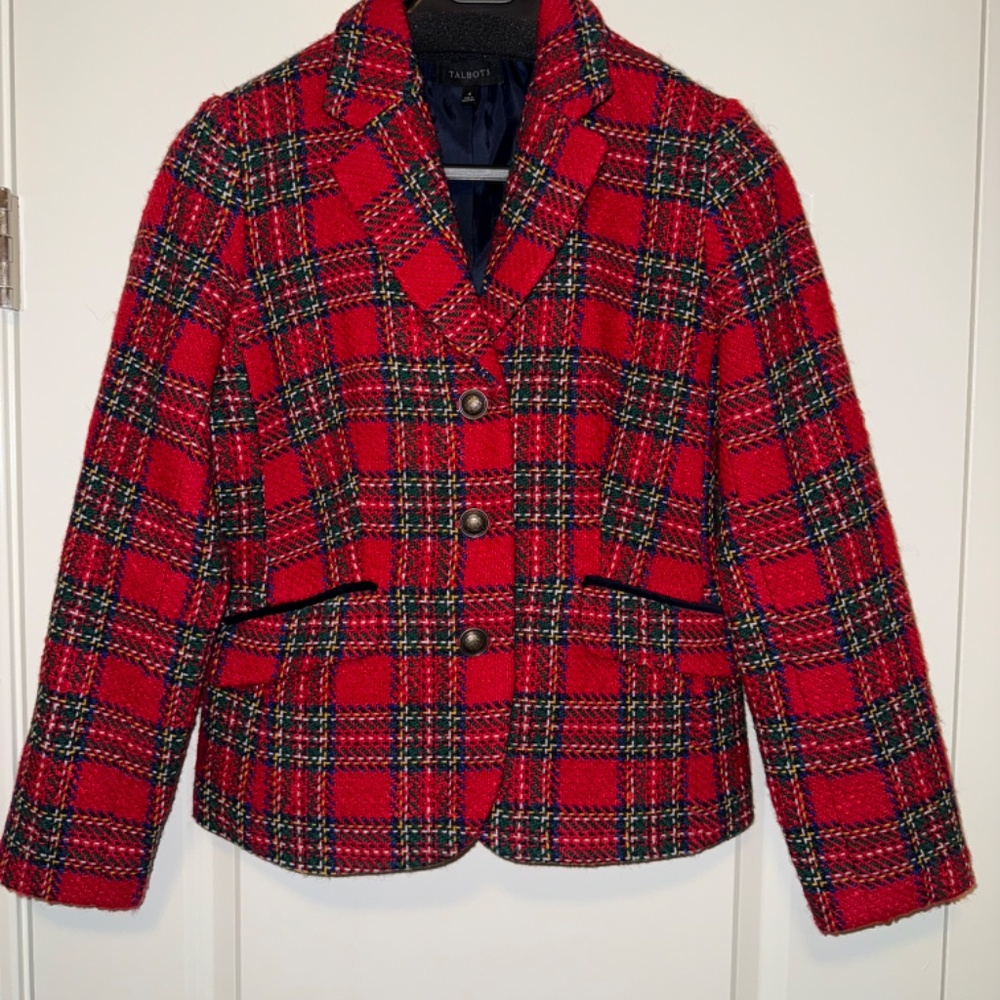 Talbots 3 Button Lined Blazer - image 6